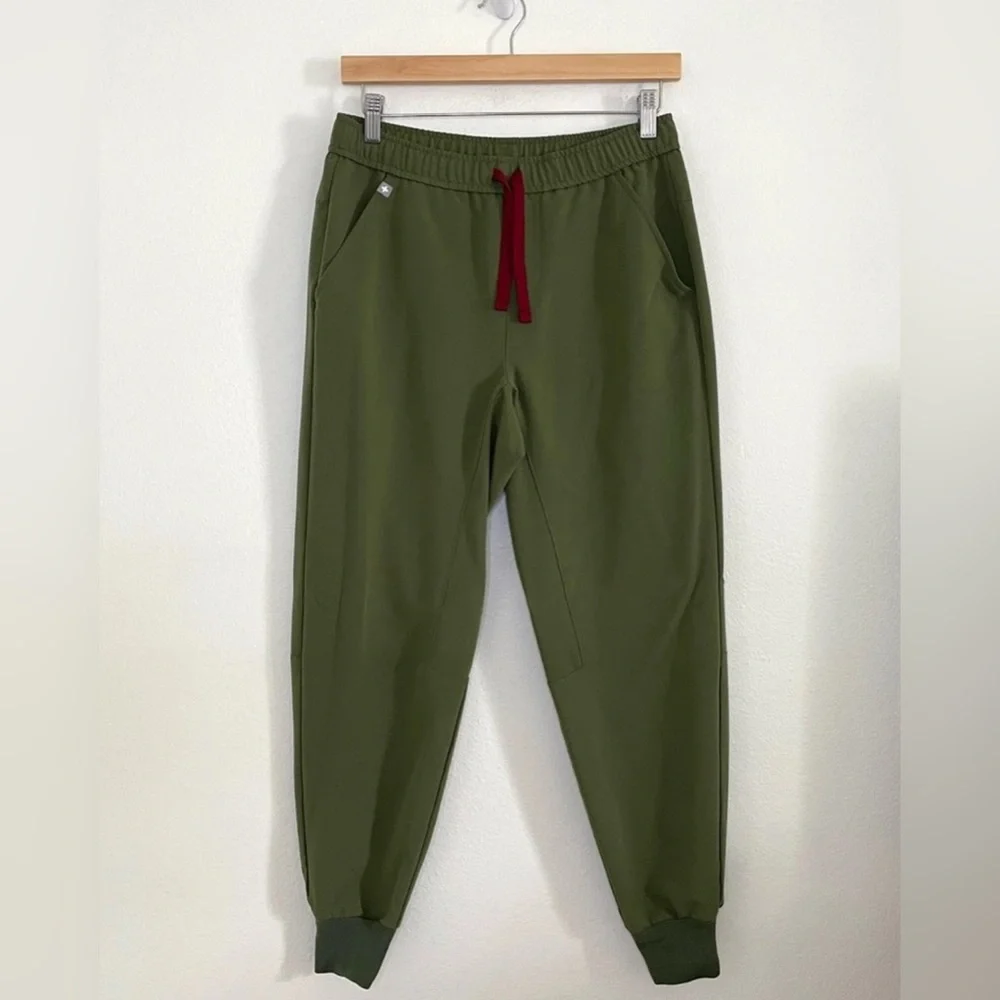 Figs Tansen Jogger Scrub Pants Limited Edition Dark Olive Men’s M